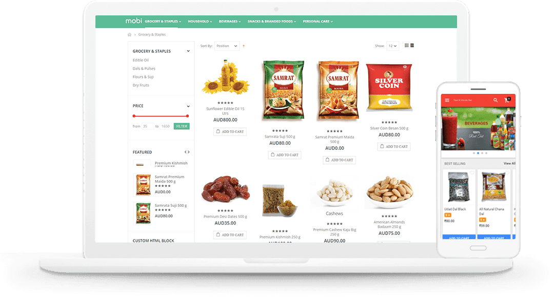 Grocery Stores App Development